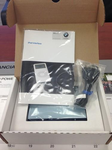 Oem bmw ipod interface - original bmw accessory