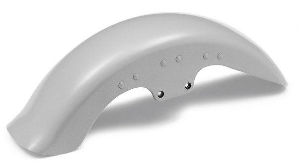 Bikers choice front fender raw steel for harley flstf 88-08