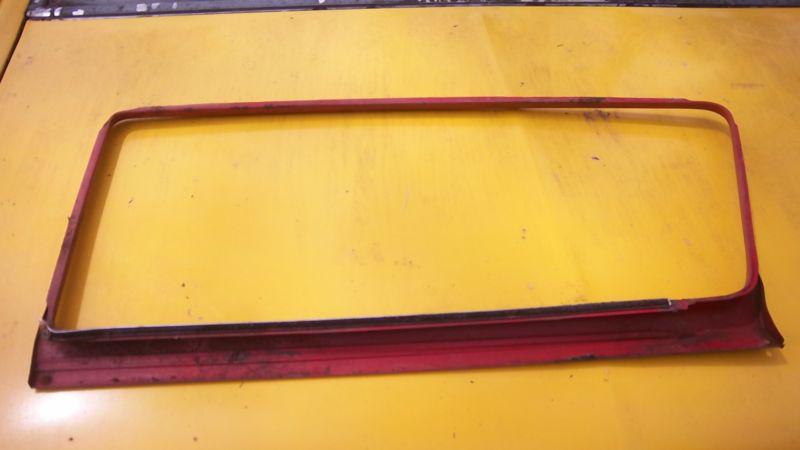 Real good inside garnish molding for 1958 ford 2-dr 