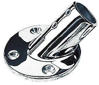 Sea-dog corp 2804501 round base 45 deg 7/8instainle