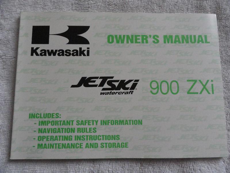 1996 1997 kawasaki 900 zxi jet ski  owners manual