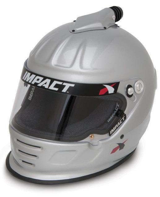 Impact racing 19399608 air draft helmet x-large silver sa2010
