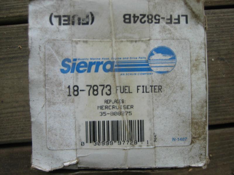 Mercruiser fuel filter & water separater sierra # 18-7873 mercruiser # 35-808275