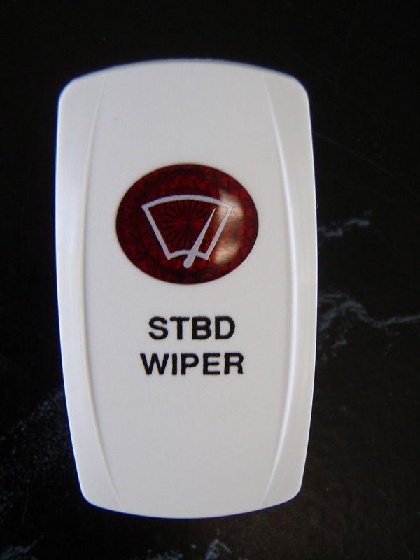 Buy CONTURA SWITCH WIPER STARBOARD RED LENS CARLING V WHITE in Osprey