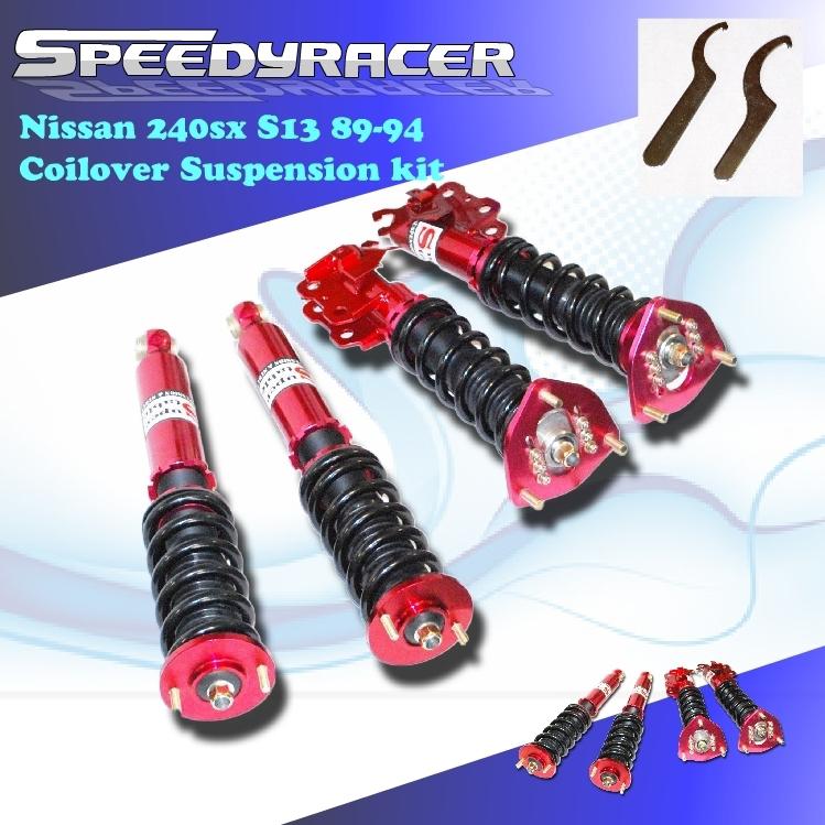 Nissan 240sx s13 1989 1990 1991 1992 1993 1994 coilover suspension nonadj.damper