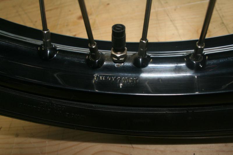 21 inch Chopper rim stainless spokes spool hub bobber custom , US $500.00, image 9