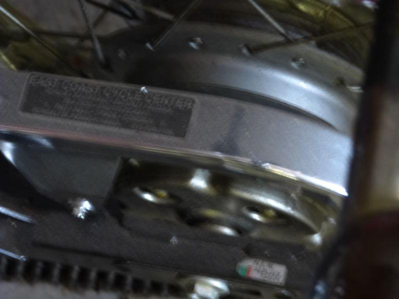 Original oem stock 1985-2012 honda rebel 250 chain guard cmx250 chain cover 