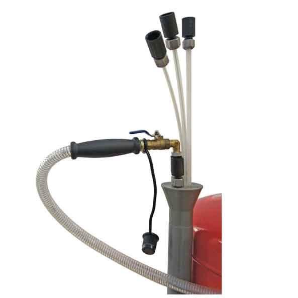 Wolf 20 Gallon Waste Oil Drain Tank Air Suck Extractor Vacuum Drainage 3197 Red, US $269.99, image 2