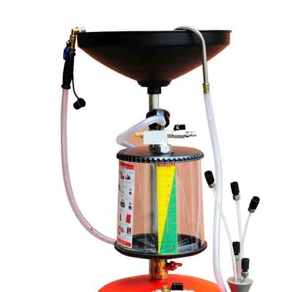 Wolf 20 Gallon Waste Oil Drain Tank Air Suck Extractor Vacuum Drainage 3197 Red, US $269.99, image 8