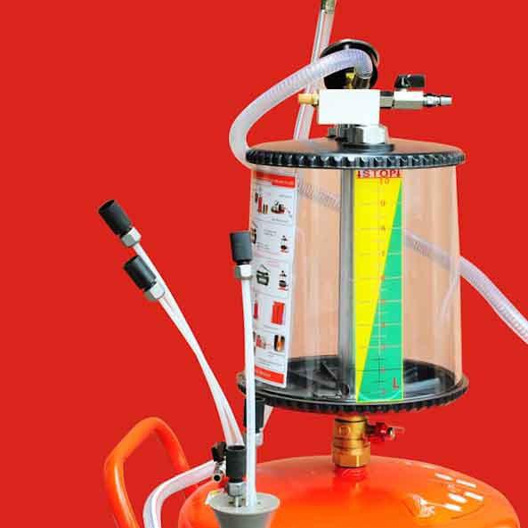 Wolf 20 Gallon Waste Oil Drain Tank Air Suck Extractor Vacuum Drainage 3197 Red, US $269.99, image 10