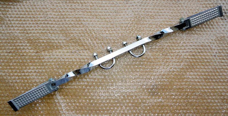 Mustache bar highway bar hi-way bar frame mount harley old skool chopper triumph