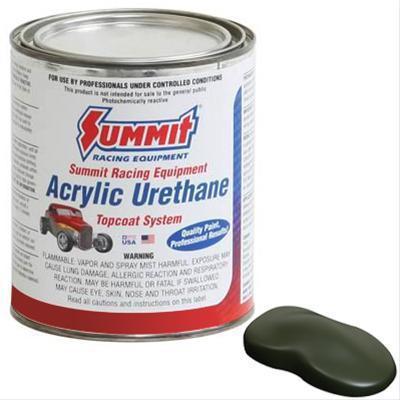 Summit racing equipment® hot rod flat acrylic urethane paint up708