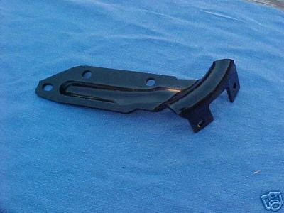1956 56 chevy chevrolet bumper bracket, ft cntr lh new