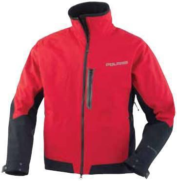Polaris technicalwear pure-dry vapor jacket red mens medium
