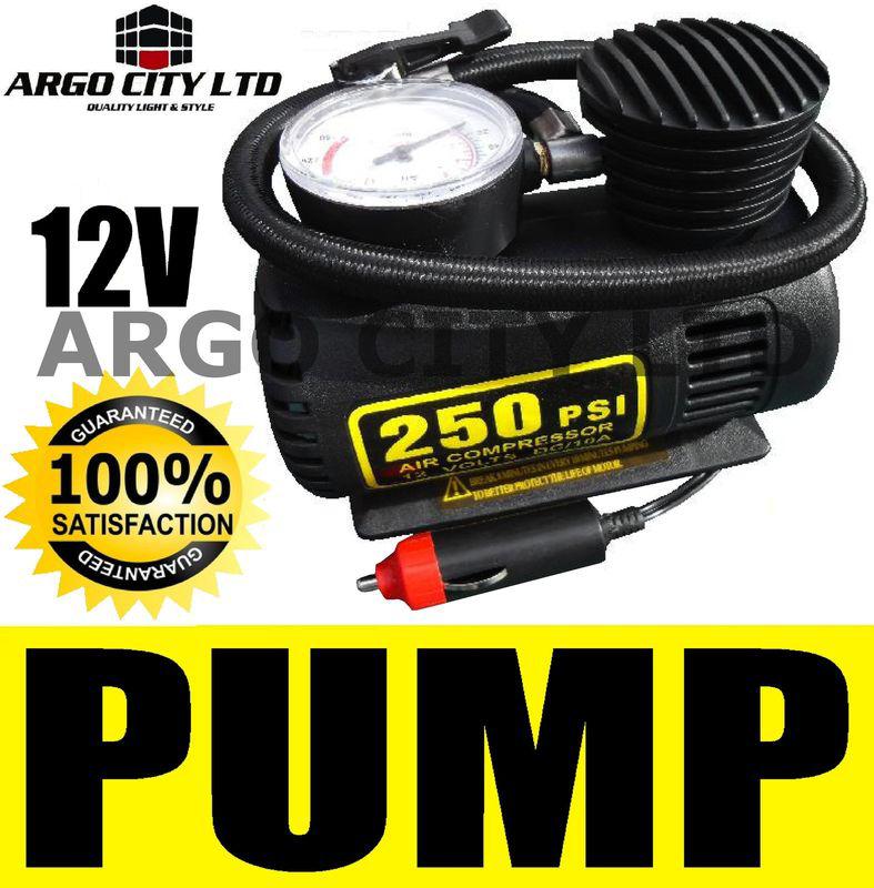 Electric 12v air pump tyre inflator compressor 250 psi land rover range p38 hse