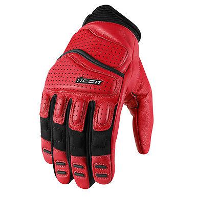 Icon glove superduty red xl 3301-1370