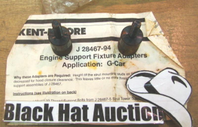 Kent-moore j-28467-94 engine support fixture adapters