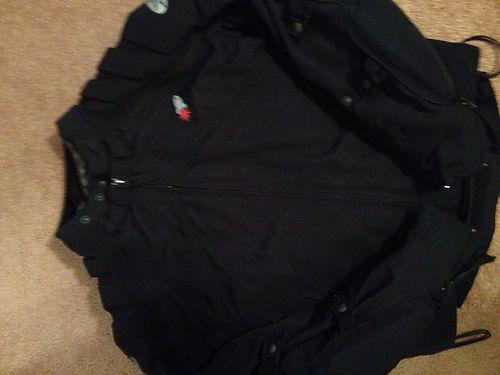 Black Joe Rocket Mesh Motorcycle Jacket Sz M, US $60.00, image 2
