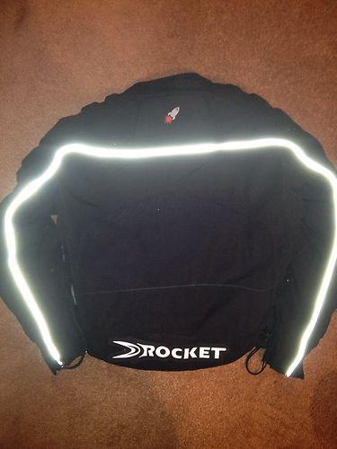 Black Joe Rocket Mesh Motorcycle Jacket Sz M, US $60.00, image 4