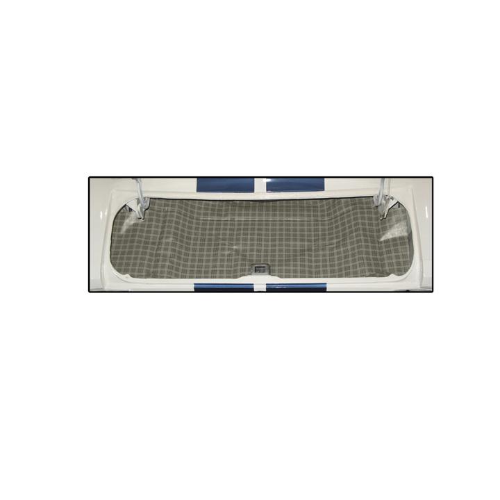 1965-1966 ford mustang fastback trunk mat plaid