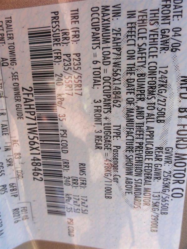 05 06 07 08 09 crown victoria starter motor from 3/14/05