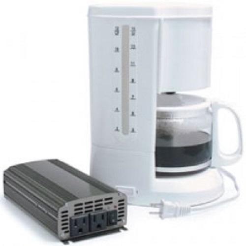 Roadpro 800 watt 12 volt car inverter w/ 12-cup coffee maker package