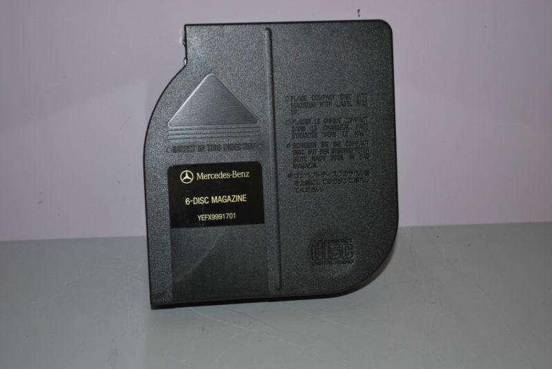 Mercedes-benz factory oem 6 disc cd changer magazine cartridge yefx9991701