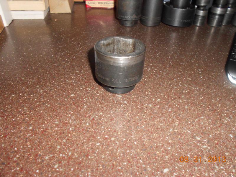 Snap on 1-1/2" shallow impact 6 point socket 1/2" drive im480