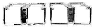 1971 chevelle park lamp bezels- pair