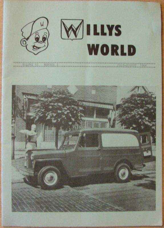 Willys world 1986 newsletter vol. 13 number 3 jeep