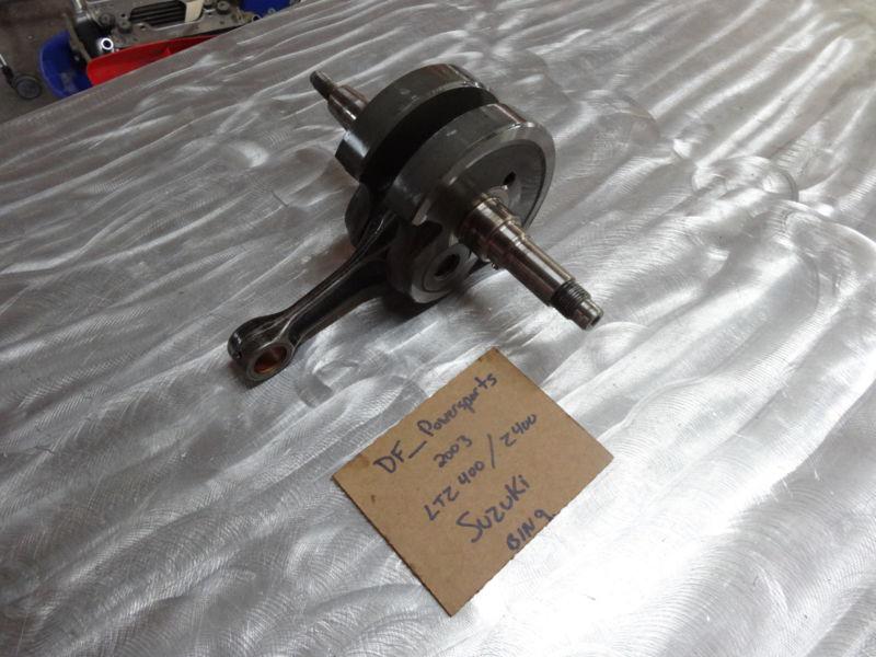 Ltz400 stock oem crank shaft crankshaft z400 ltz 400 z bin9