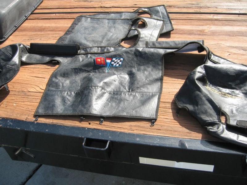 Black c2 corvette bra