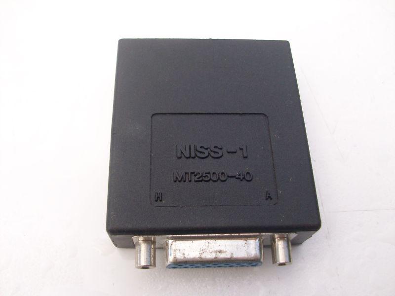 Snap-on scanner adapter niss-1, mt2500-40  -- like new --