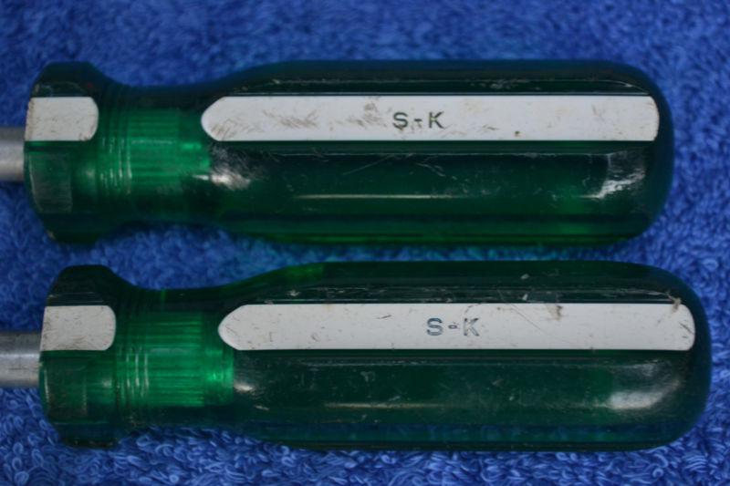 Vintage SK S K tools magnetic bit screwdriver set short and long quick change, US $0.99, image 2