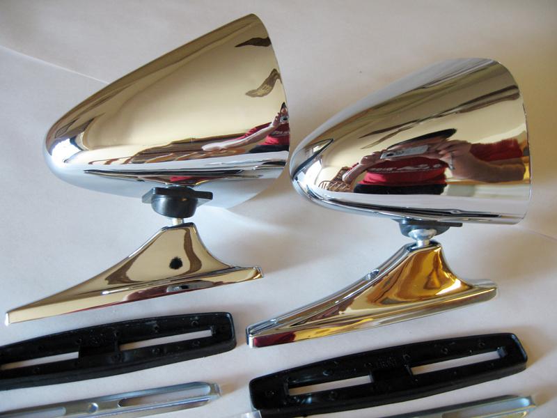 Find VINTAGE CHROME SPORT MIRRORS CLASSIC MUSCLECAR RESTOMOD HOTROD
