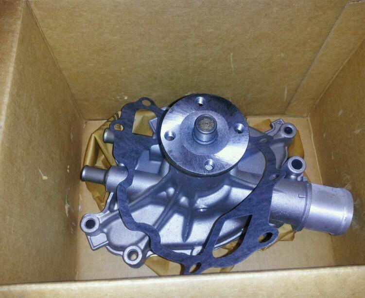 Motorcraft pw254 new water pump f3tz-8501-c (h-3)