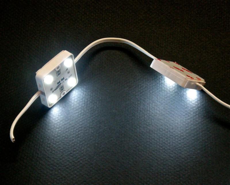 3 pcs led modules lighting 12 inch string 12 volt dc rv camper illumination