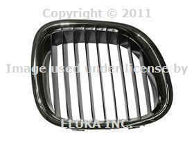 Bmw genuine front kidney grille right z3 1.9 2.5 2.5i 2.8 3.0i m3.2 black grill