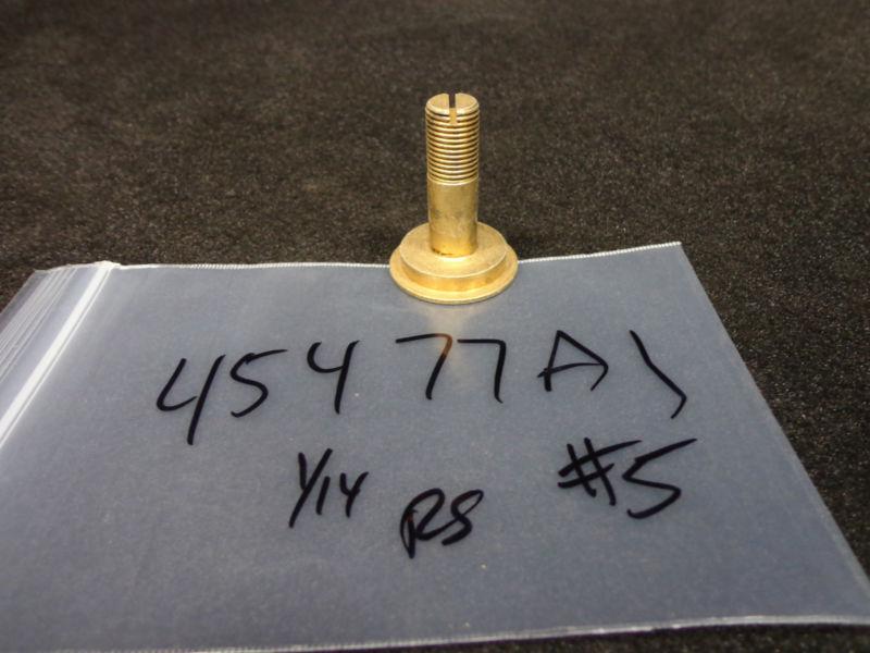 Pull start shaft #45477a1 mercury 1970 40 hp,40hp motor boat top cowl part #5