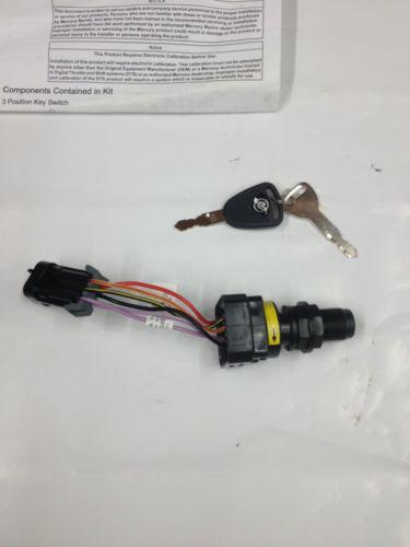 New mercury/mercruiser ignition key switch 87-893353a02