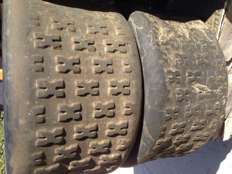 Yamaha banshee rear wheels hole shot tires 4x115 from a year 97 banshee