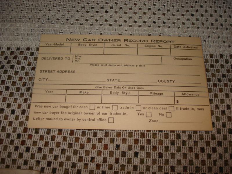 1935 PONTIAC OWNERS MANUAL SET GLOVE BOX BOOKS RARE ORIGINALS NICE OLD SET SIX, US $99.99, image 10