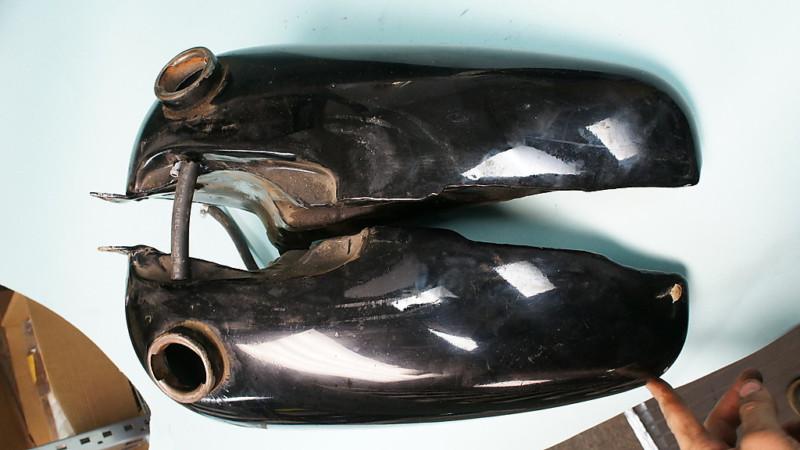 1964 HARLEY EL FL FLH PANHEAD KNUCKLEHEAD DUOGLIDE DUO OEM gas tank NICE, US $58.99, image 7