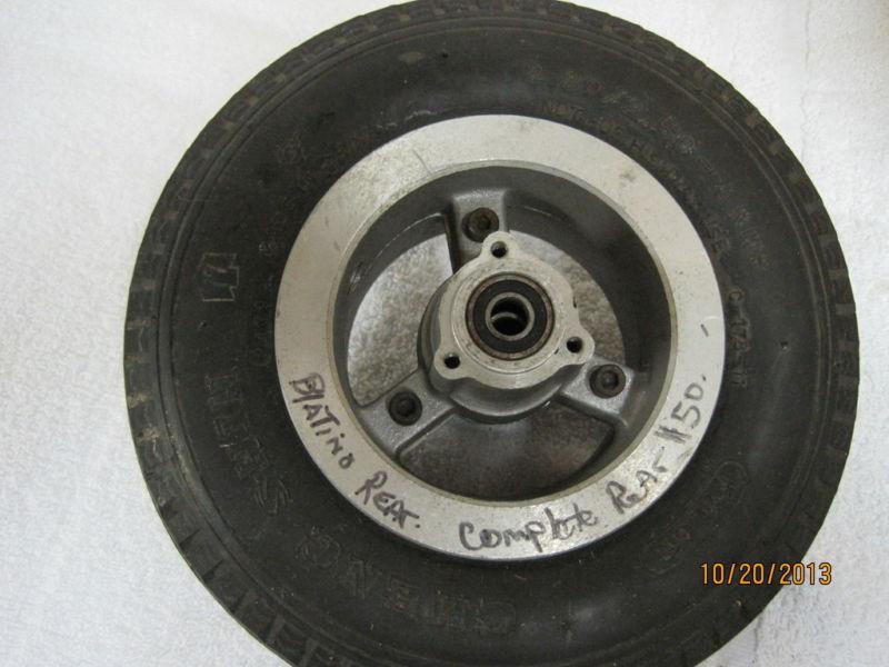 Blatino scooter rear wheel and cheng shin tire nos