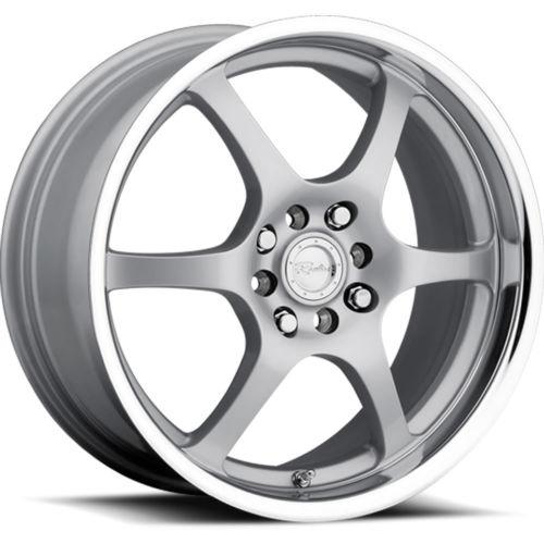 14x5.5 silver raceline 126 wheels 4x100 4x4.5 +35 honda insight plymouth