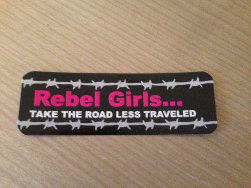 Rebel girls take the road less traveled