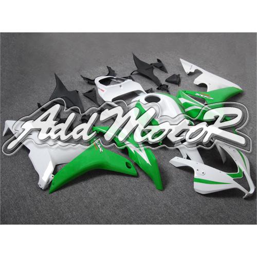 Injection molded fit cbr600rr 07 08 green white fairing 67n45