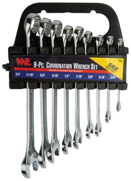 Balkamp bk 1910 - wrench set - combination end, sae