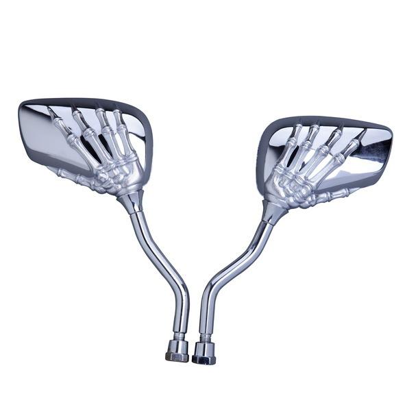 Buy Red Skeleton Hand Rear View Side Mirrors FitAllMotorcycle in Hong Kong, HK, for US 13.87