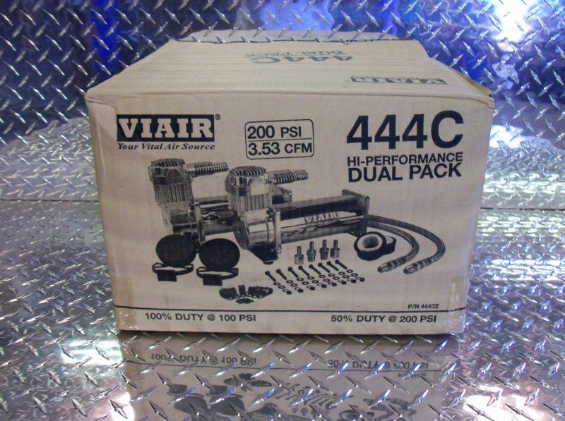 VIAIR 444C CHROME DUAL PACK Air Compressors, Air Bags, Air Ride, Lowrider,Hotrod, US $319.95, image 2